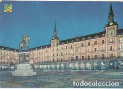 Postais: Postal E01442: Plaza Mayor, Madrid - Varios