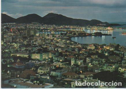 Postais: Postal E01258: Vista Nocturna Las palmas de Gran Canaria - Varios