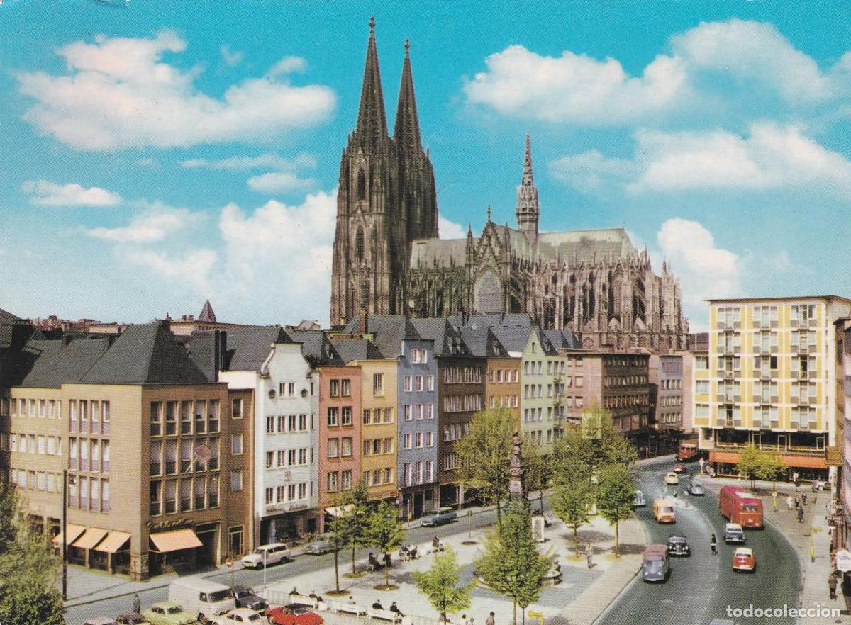 Postkarten: POSTAL B8693: KOLN: ALTER MARKT UND DOM - Varios