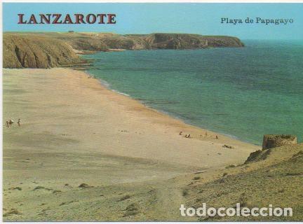 Postais: Postal E01350: Playa de Pagayaso, Lanzarote - Varios
