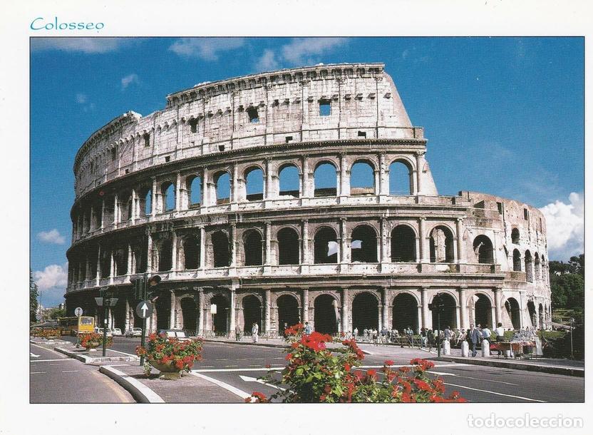Postkarten: POSTAL B8730: ROMA: COLISEO - Varios