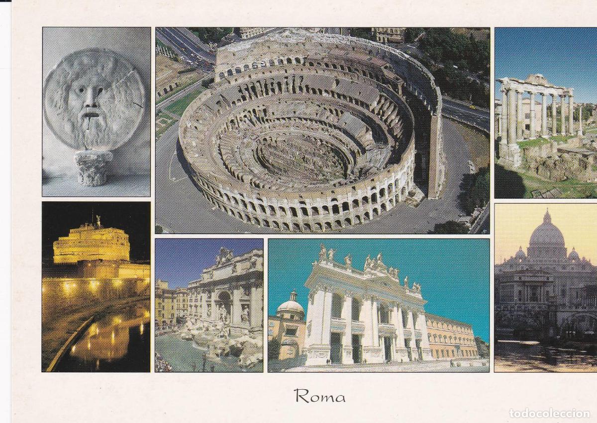Postais: POSTAL B8734: ROMA: DIVERSOS ASPECTOS - Varios