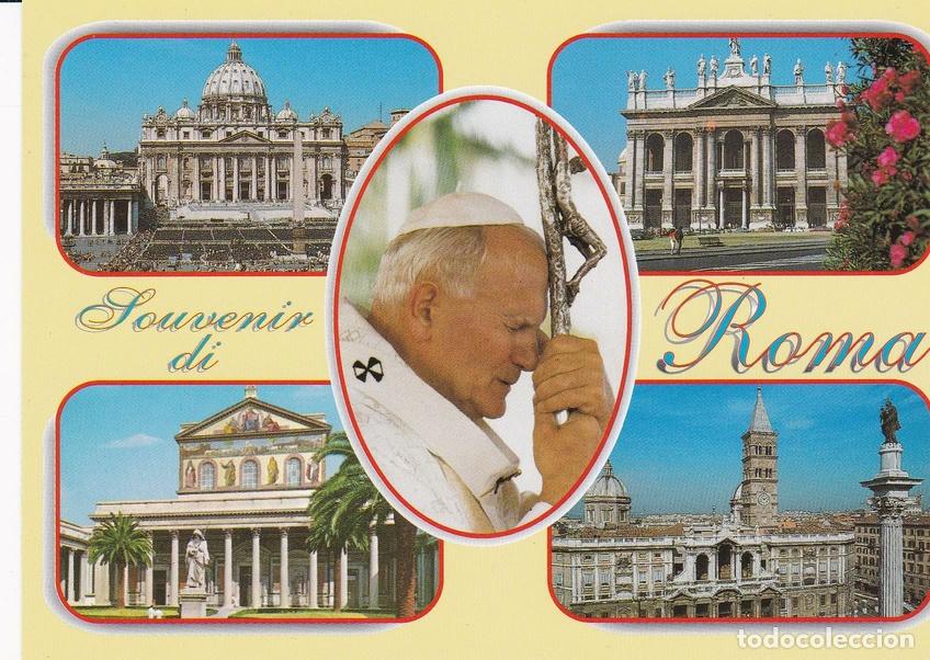 Postkarten: POSTAL B8780: TRIBUTO ROMA: JUAN PABLO II - Varios