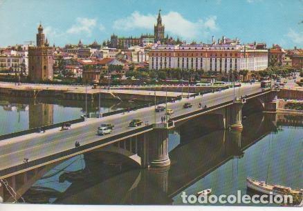 Postkarten: Postal E04067: Puente de San Telmo y vista parcial,Sevilla - Varios