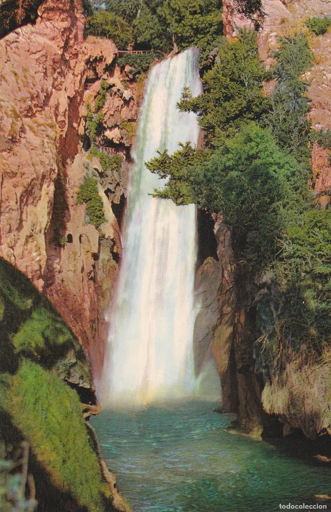 Postkarten: POSTAL B8815: ZARAGOZA: MONASTERIO DE PIEDRA. CASCADA - Varios