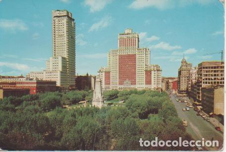 Postkarten: Postal E03988: Plaza de Espa&ntilde;a, Madrid - Varios
