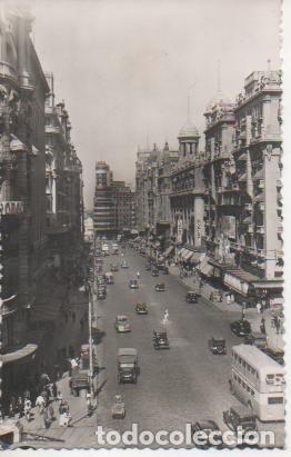 Postcards: Postal E04190: Postal B/N. Avenida de Jos&eacute; Antonio, Madrid - Varios