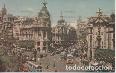 Postkarten: Postal E04201: Calle de Alcal&aacute; y Avenida de Jos&eacute; Antonio, Madrid - Varios