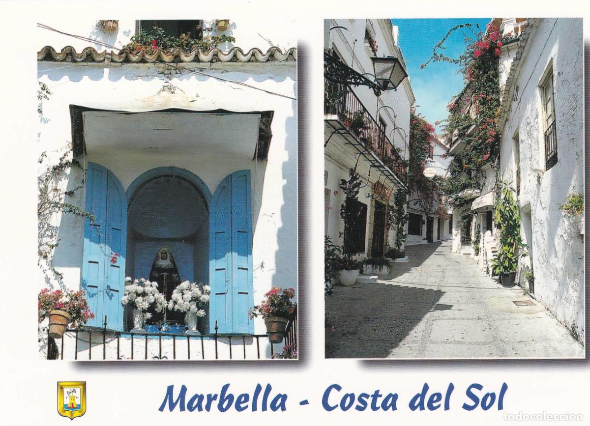 Cartoline: POSTAL B8959: MARBELLA: DIVERSOS ASPECTOS - Varios