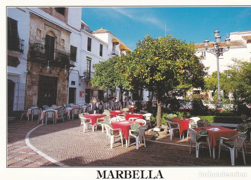 Postcards: POSTAL B8958: MARBELLA: PLAZA DE LOS NARANJOS - Varios