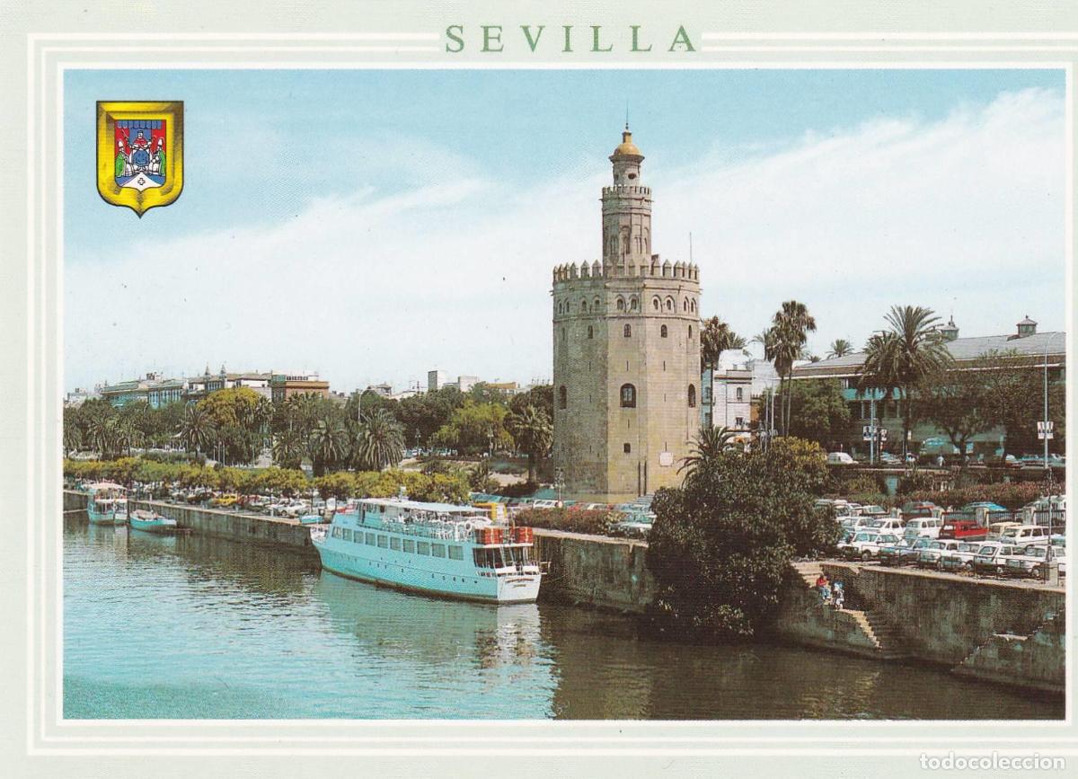 Postcards: POSTAL B8963: SEVILLA: TORRE DEL ORO - Varios