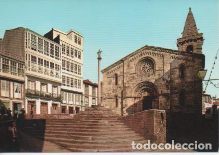 Postkarten: Postal E03788: Iglesia de Sta. Mar&iacute;a-Colegiata, La Coru&ntilde;a - Varios
