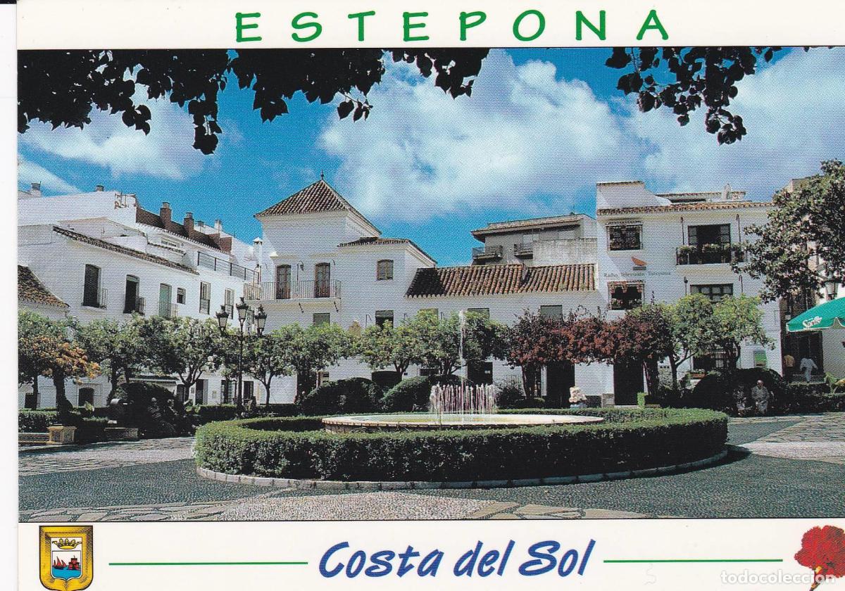 Postkarten: POSTAL B8968: ESTEPONA: PLAZADE LAS FLORES - Varios