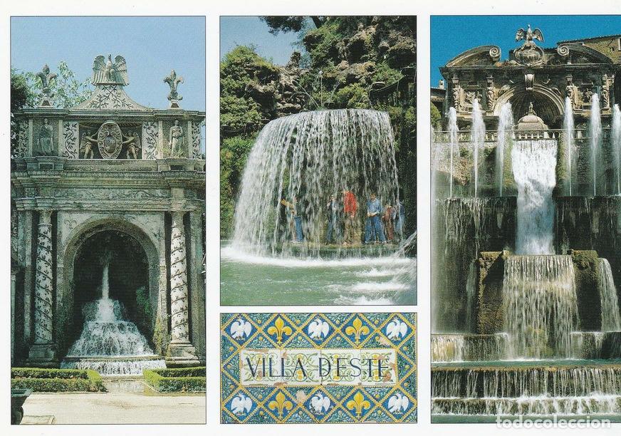 Postkarten: POSTAL B9037: TIVOLI: VILLA D ESTE - Varios