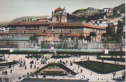 Postkarten: Postal E03697: Jardines y Fuente del Triunfo, Granada - Varios