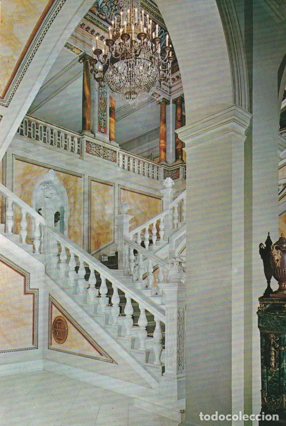 Cartoline: POSTAL B9099: BARCELONA: PALACIO REAL DE PEDRALBES: ESCALINATA - Varios