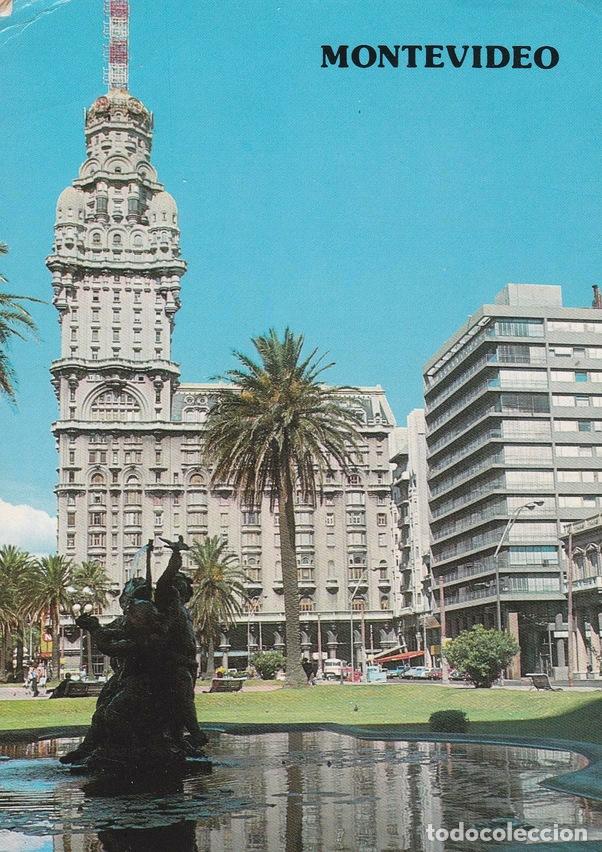 Postkarten: POSTAL B9078: MONTEVIDEO: PLAZA INDEPENDENCIA - Varios