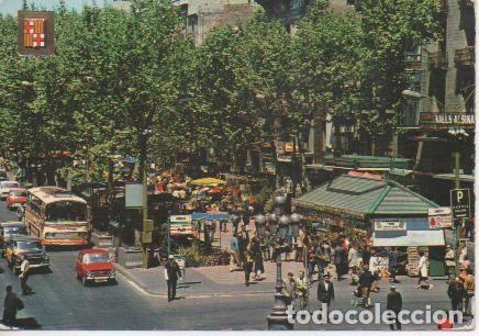 Postais: Postal E03827: Las Ramblas, Barcelona - Varios