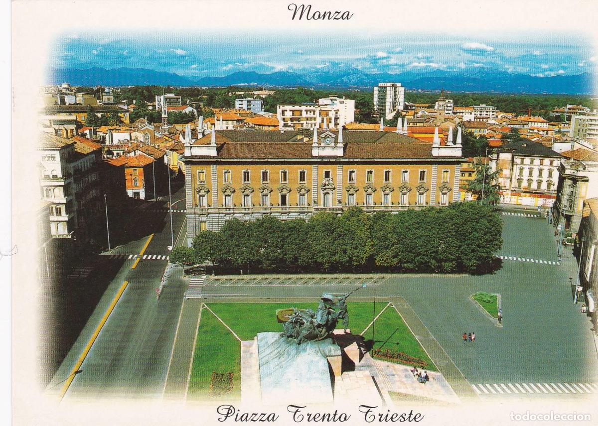 Postais: POSTAL B9178: MONZA: PLAZA DE TRENTO Y TRIESTE - Varios