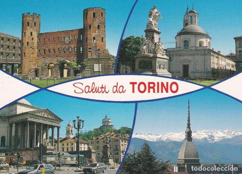 Postkarten: POSTAL B9156: TORINO: DIVERSOS ASPECTOS - Varios