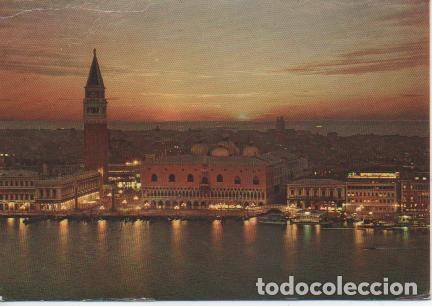 Cartoline: Postal E04587: Tramonto sul Bacino S.Marco, Venezia - Varios