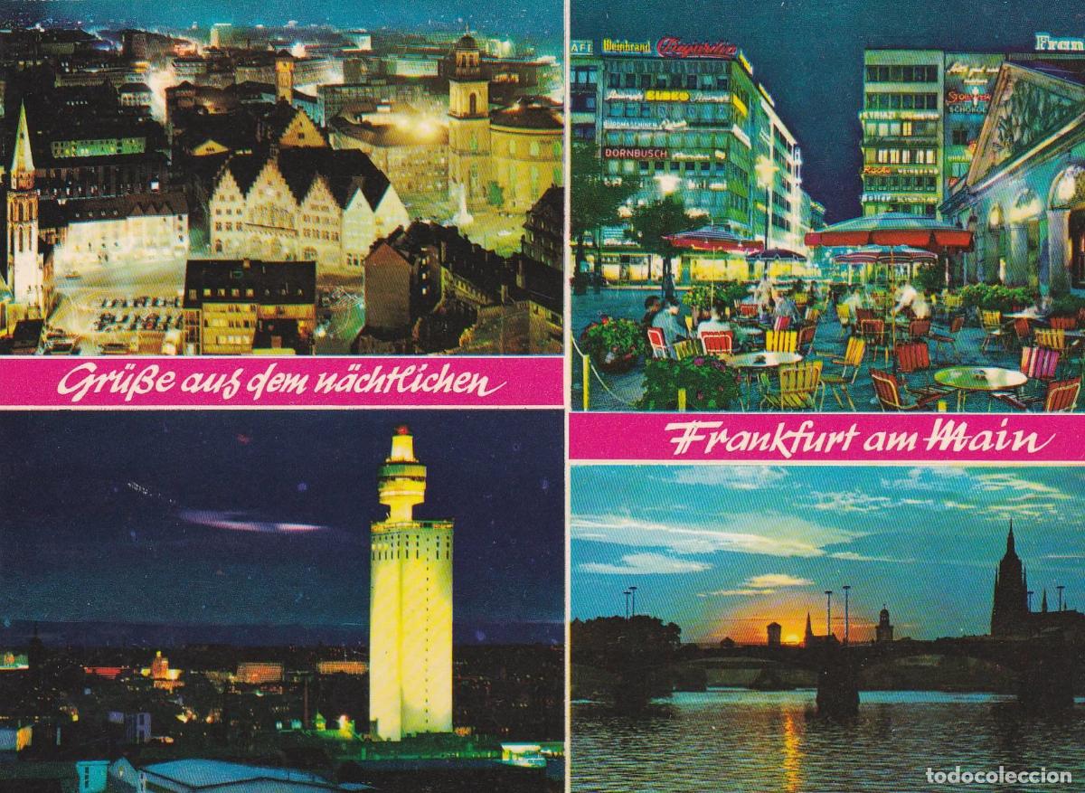 Cartoline: POSTAL B9214: FRANKFURT: DIVERSOS ASPECTOS - Varios
