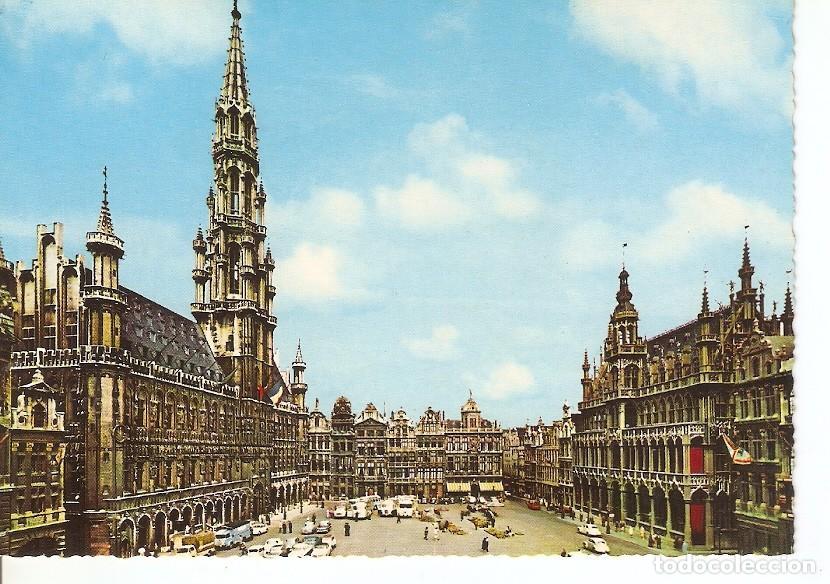 Postkarten: Postal 042816 : Bruxelles. Grand Square Town-hall and Kings House - Varios