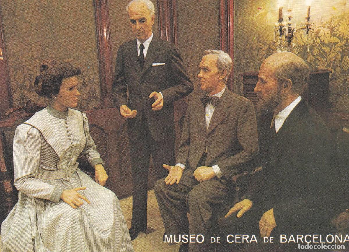 Postais: POSTAL B9224: MUSEO DE CERA BARCELONA. CIENTIFICOS - Varios