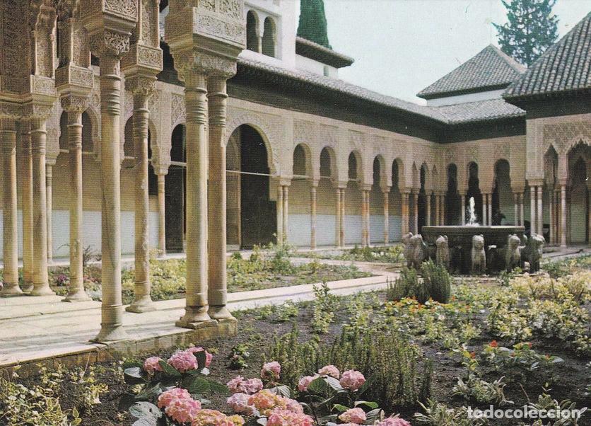 Postkarten: POSTAL B9260: GRANADA: LA ALHAMBRA. PATIO DE LOS LEONES - Varios