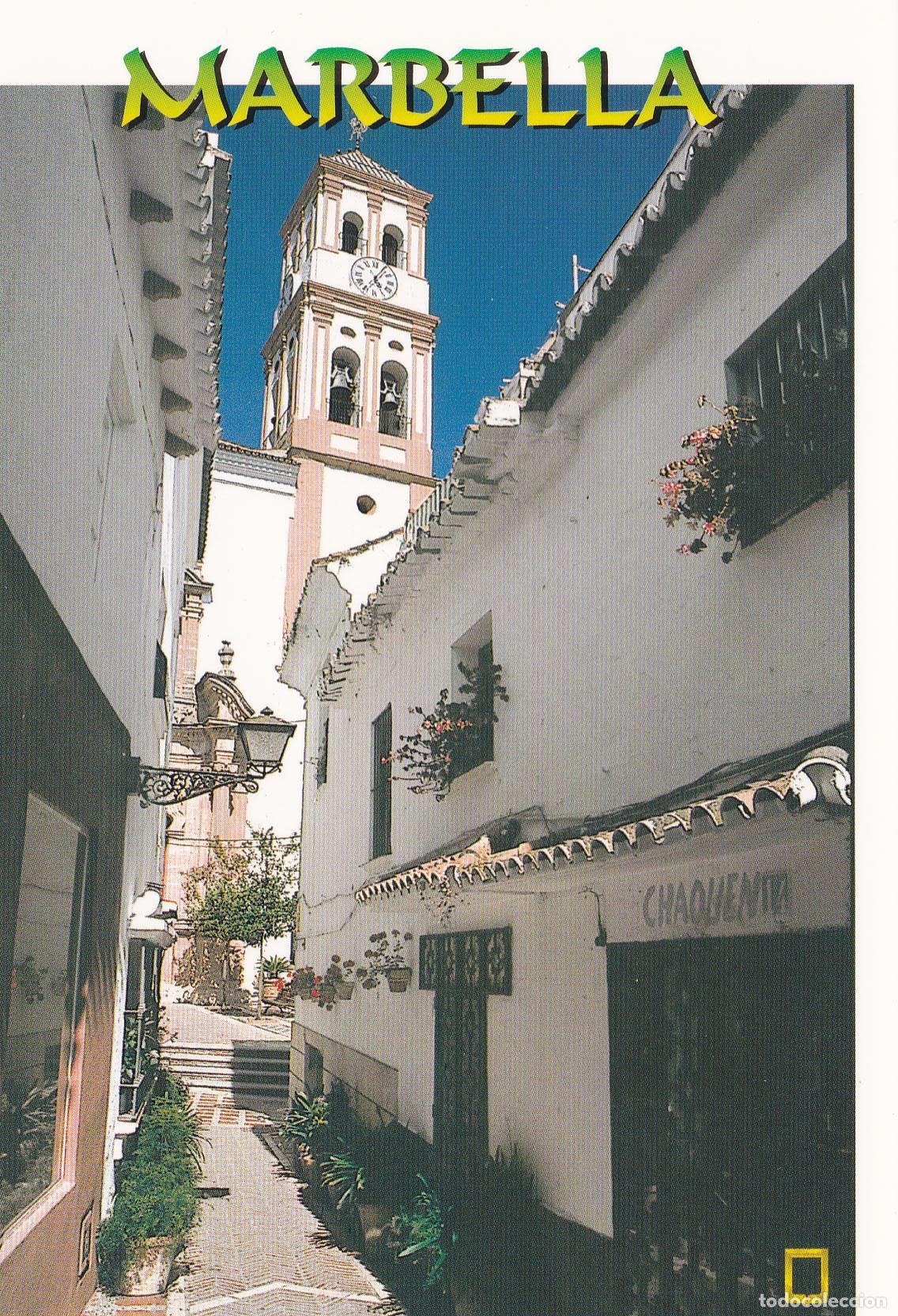 Postkarten: POSTAL B9297: MARBELLA: CALLE GLORIA - Varios