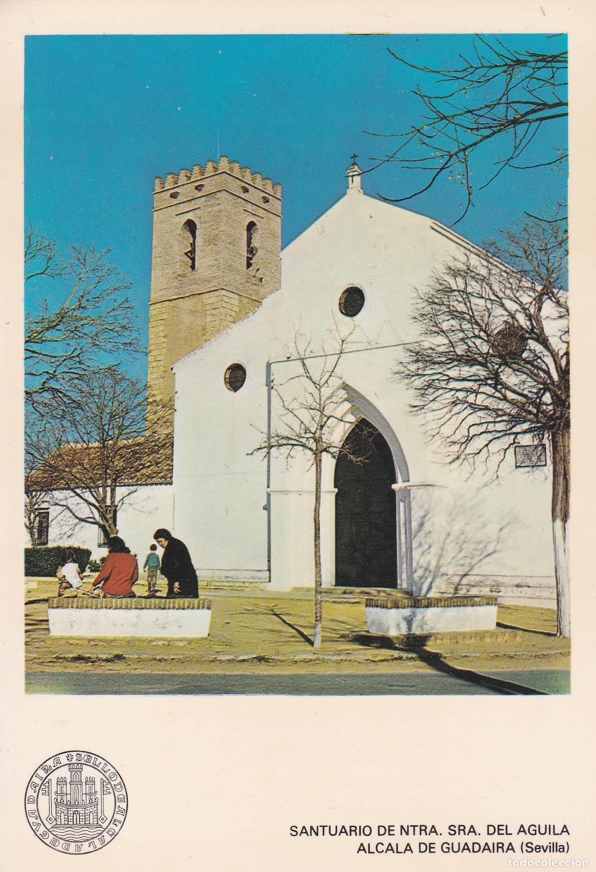 Postcards: POSTAL B9301: SEVILLA: SANTUARIO SRA DE AGUILA - Varios