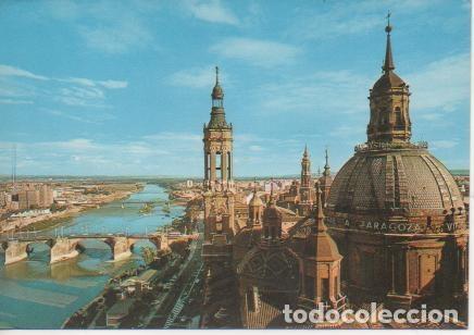 Postkarten: Postal E04730: Vista del Ebro desde una torre del Pilar, Zaragoza - Varios
