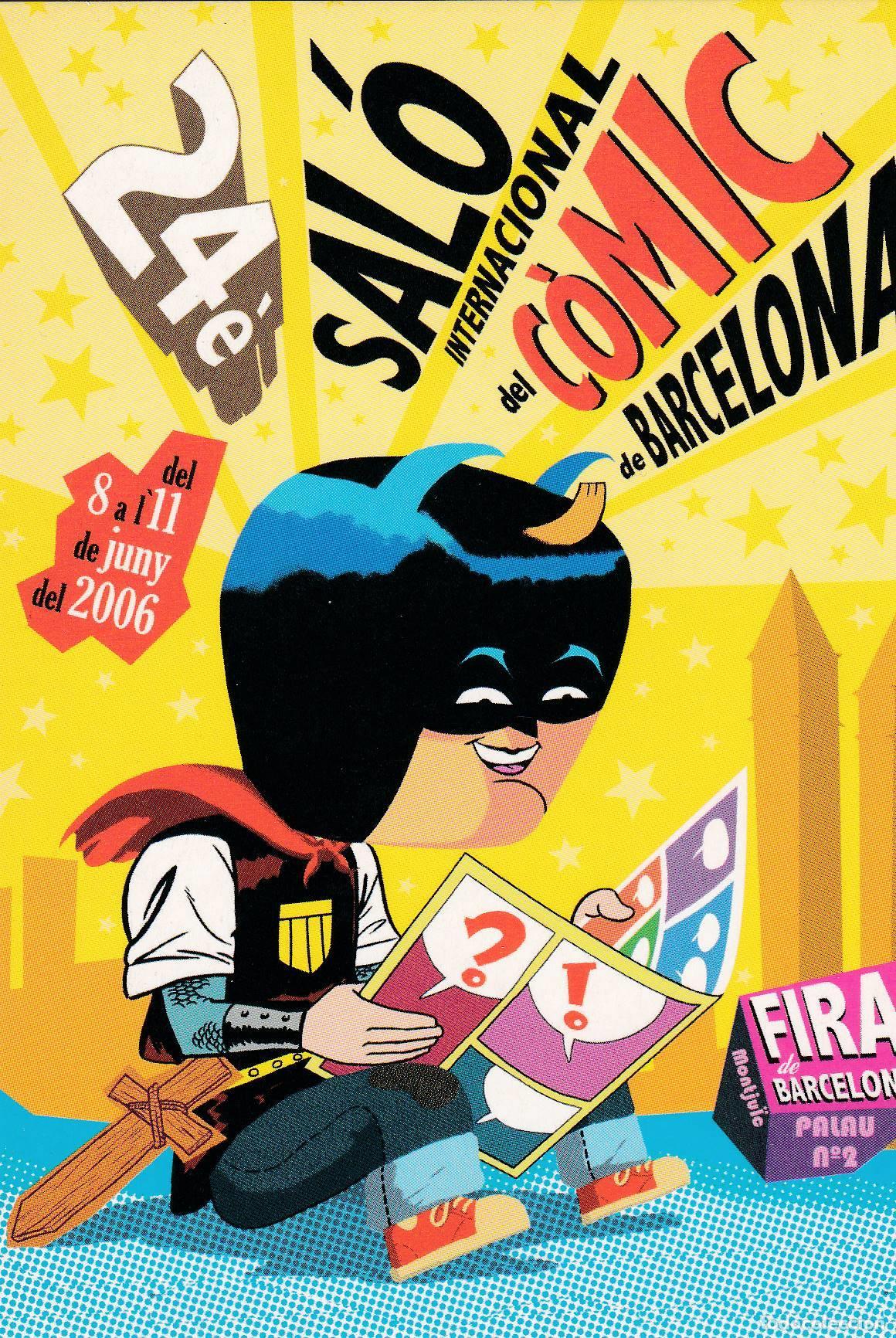 Postkarten: POSTAL B9353: 24 SALON DEL COMIC BARCELONA - Varios