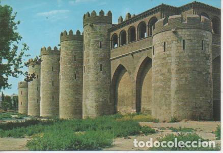 Postcards: Postal E04652: Castillo de Aljaferia, Zaragoza - Varios