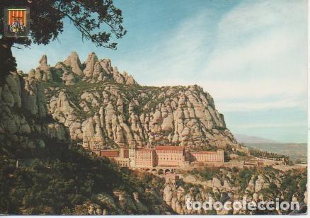 Postales: Postal E04323: El Monasterio desde el camino de San Miguel, Montserrat - Varios