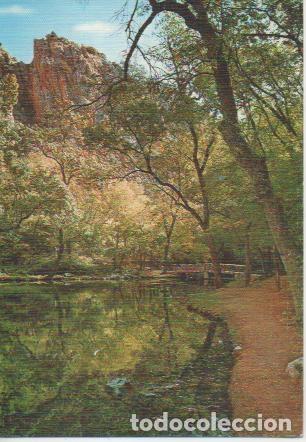 Postkarten: Postal E04703: Lago del Espejo-Monasterio de Piedra, Zaragoza - Varios