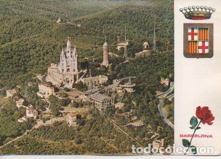 Postcards: Postal E04320: Tibidabo. Vista a&eacute;rea de la Cumbre, Barcelona - Varios