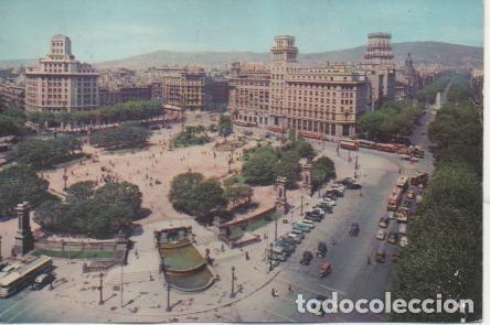 Postkarten: Postal E04319: Vista de la Plaza Catalu&ntilde;a, Barcelona - Varios