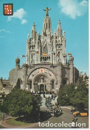 Postais: Postal E04306: Tibidabo, Templo expiatorio, Barcelona - Varios
