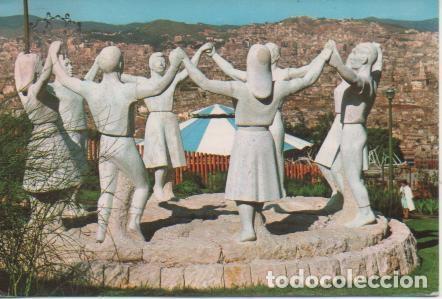 Postkarten: Postal E04349: Monumento a la Sardana,Barcelona - Varios