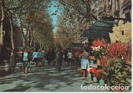 Postais: Postal E04344: Rambla de las Flores, Barcelona - Varios