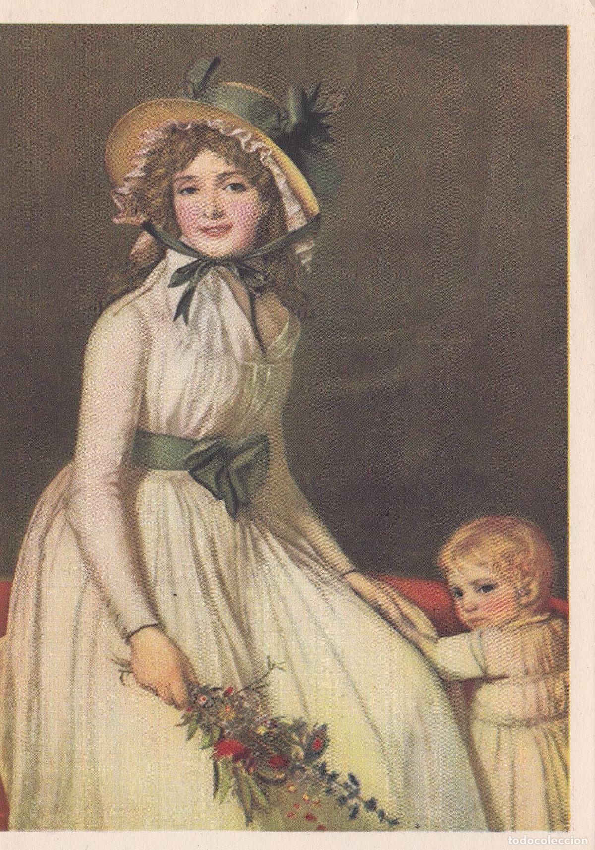 Postais: POSTAL B9515: RETRATO MADAME SERIZIAT. JACQUES-LOUIS DAVID - Varios