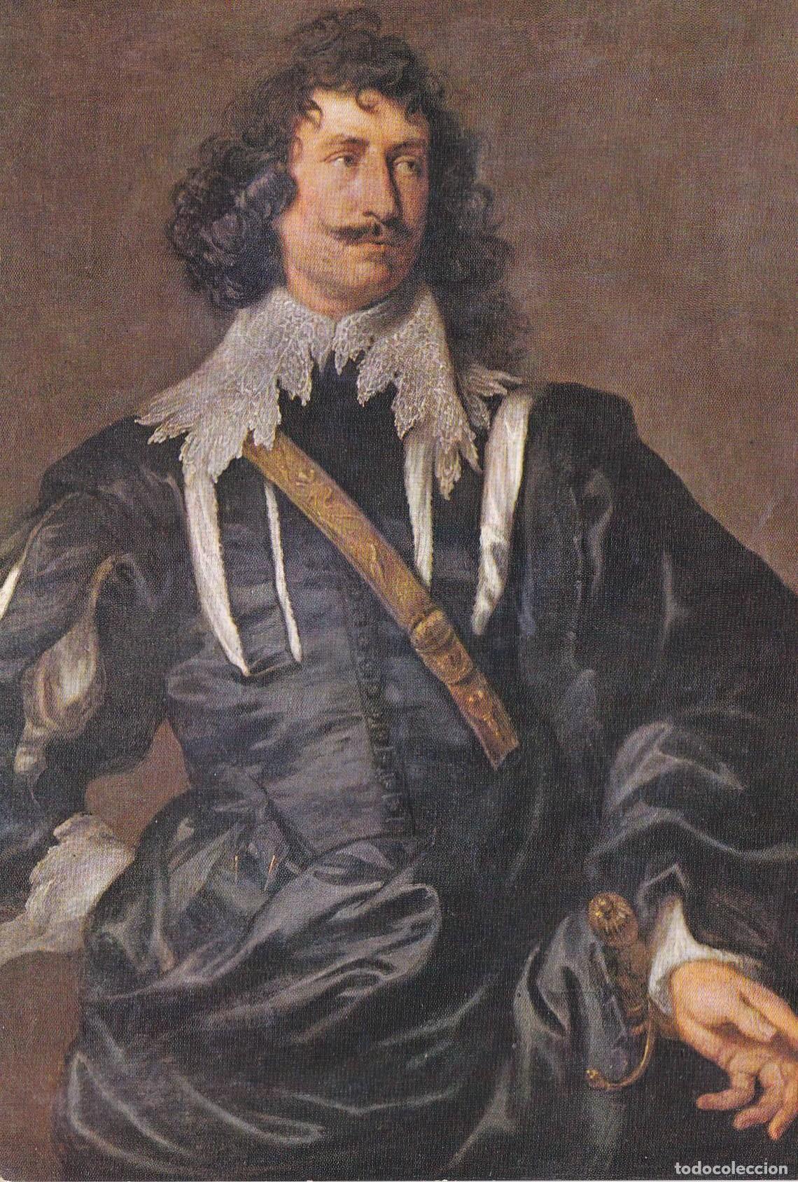 Postkarten: POSTAL B9632: VAN DYCK: EL GRABADOR PAUL DU PONT - Varios