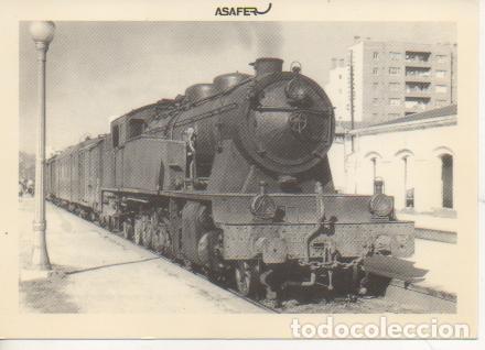 Postkarten: Postal E03045: Locomotora 242 T-0236 con tren correo Poprtbou Barcelona,Estacion de Girona 20 marzo