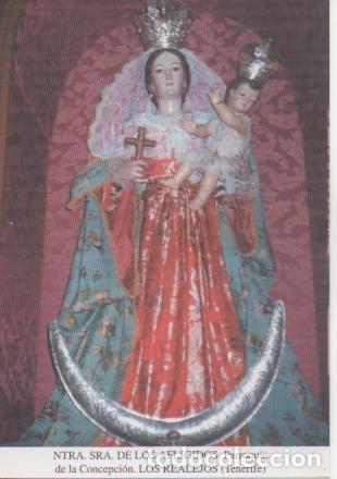 Cartoline: Postal E03076: Ntra. Sra de los &Aacute;fligidos., Parroquiea de la Concepci&oacute;n. Los Realejos (Tenerife) - J