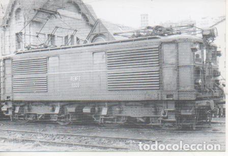 Postales: Postal E03065: Locomotora 1006 (serie 1001 a1007) contru&iacute;da por CAF de Beasain (Guip&uacute;zcua) en 1927,