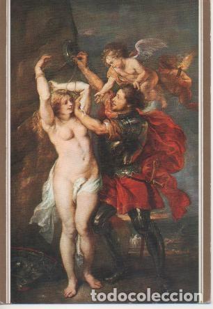 Postales: Postal E02611: Andr&oacute;meda, liberada por Perseo, Rubens, Museo del Prado - Varios