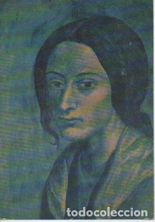 Postales: Postal E02649: Busto de Muchacha, Pablo Picasso, Museo Picasso, Barcelona - Varios