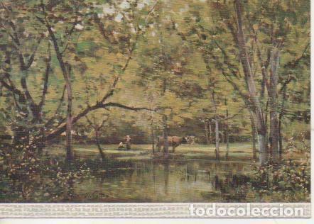 Postcards: Postal E02551: Paisaje, Joaquin Vayrada, Museo de Arte Moderno, Barcelona - Varios