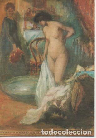 Cartoline: Postal E02599: Figura femenina, Ricardo Canals, Museo de Arte Moderno, Barcelona - Varios